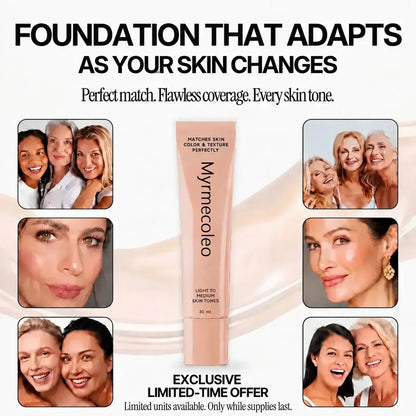 𝑴𝒚𝒓𝒎𝒆𝒄𝒐𝒍𝒆𝒐 Color-Changing Foundation | Buy 1 Get 1 FREE