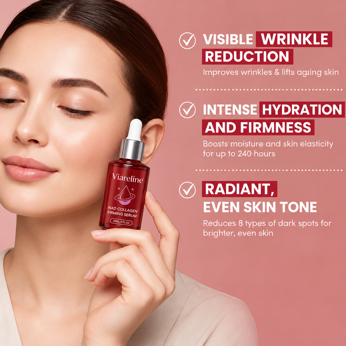 Viareline™ NAD+ Collagen Firming Serum | Buy 1 Get 1 FREE !