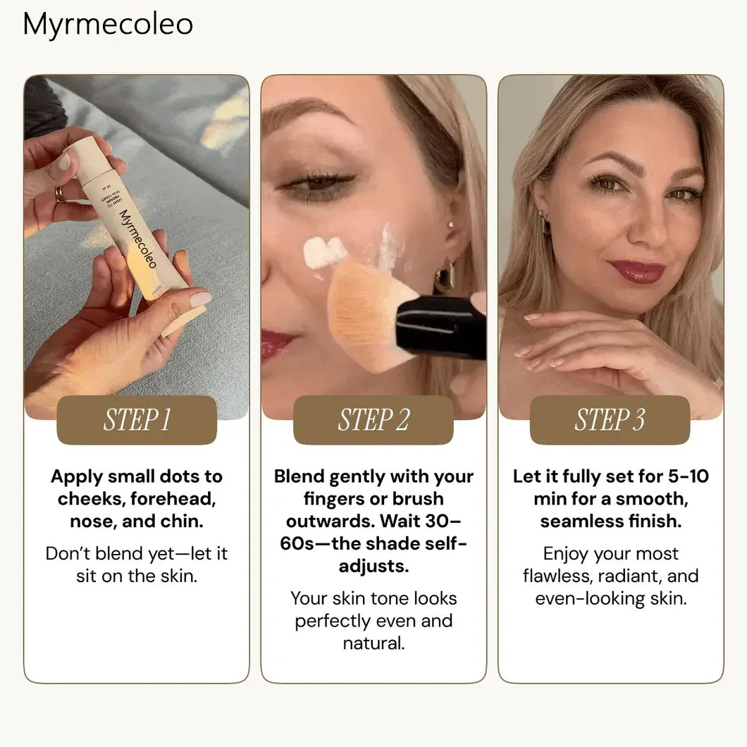 𝑴𝒚𝒓𝒎𝒆𝒄𝒐𝒍𝒆𝒐 Color-Changing Foundation | Buy 1 Get 1 FREE