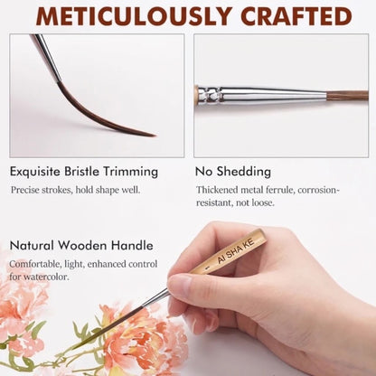 AI SHA KE 3pcs/5pcs Long Liner Brush Set